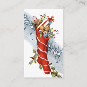 Visite Le rétro bas vintage de Noël ajoutent la carte d