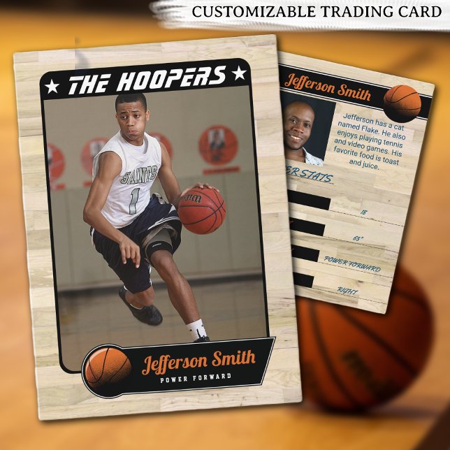 Visite Lecteur de basket-ball Carte de trading personnali (A stylish way to build a unique basketball card collection)