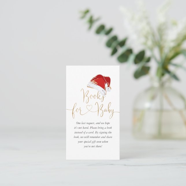 Visite Livres de Noël Père Noël pour bébé pour carte de b (Debout devant)