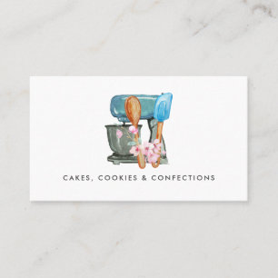 Visite Logo de boulangerie à l'aquarelle   Carte de visit