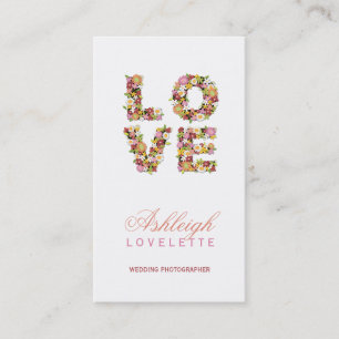 Visite LOVE Romantic Blooms Spring Fleurs Carte de profil