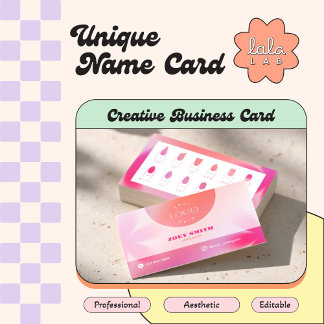 Visite Magenta Gradient carte à puce pour les salons de t