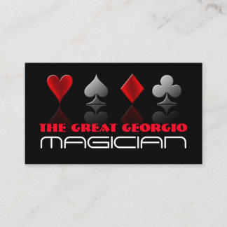 Visite Magicien Cool, carte de divertissement