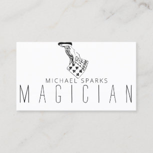 Visite Magicien moderne de carte Poker divertissement