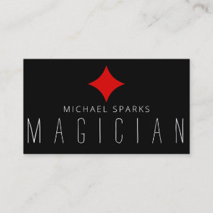 Visite Magicien moderne de carte Poker divertissement