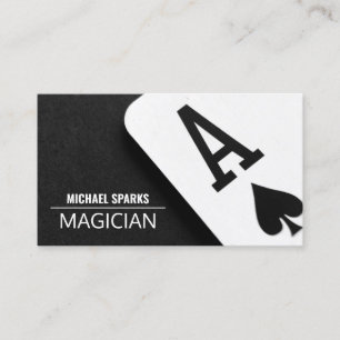 Visite Magicien moderne de carte Poker divertissement