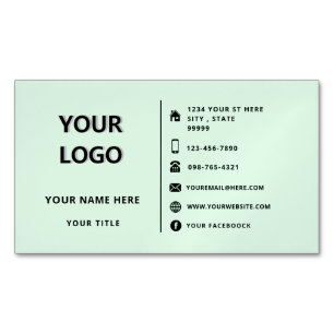 Visite Magnétique Concevez votre propre Modèle d'aimants Carte de vi