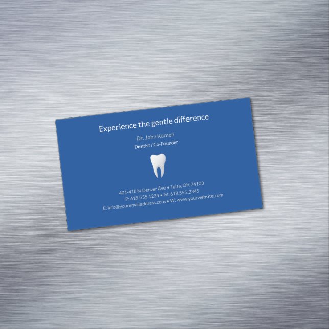 Visite Magnétique Dentiste | Carte de rendez-vous dentaire (In Situ)