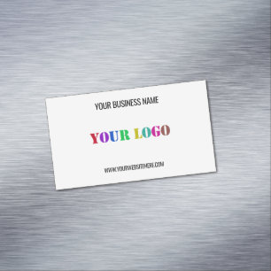 Visite Magnétique Entreprise Personnalisée Votre logo Carte de visit