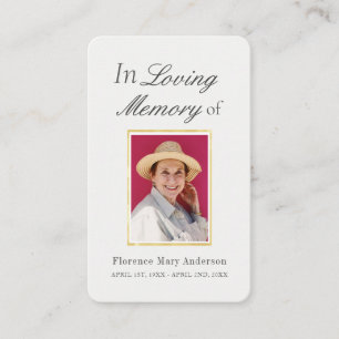 Visite Mémorial de la Frame d'or Carte photo blanc