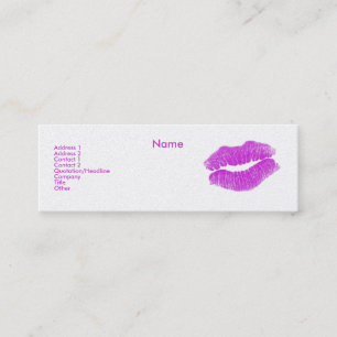 Visite Mini "Artiste de maquillage" je profile la carte -