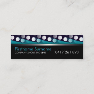 Visite Mini Blanc turquoise de motifs géniaux sur le carte de