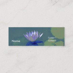 Visite Mini Carte Abstraite de profil de la couche d'eau