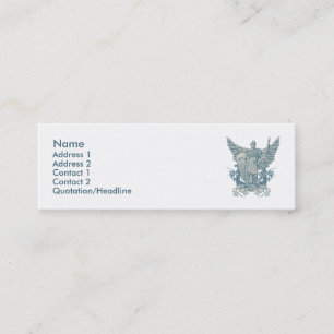 Visite Mini Carte bleue de profil de Libertas