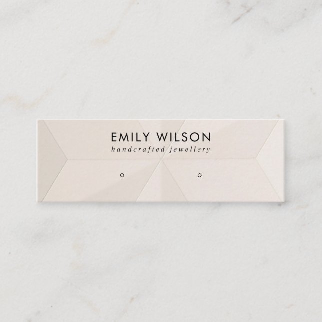 VISITE MINI CARTE D'AFFICHAGE DE L'ÉTUDE DE TEXTURE DU DIAMOND (Devant)