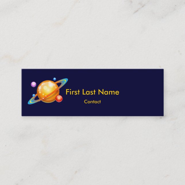 Visite Mini Carte de connexion de planètes (Devant)