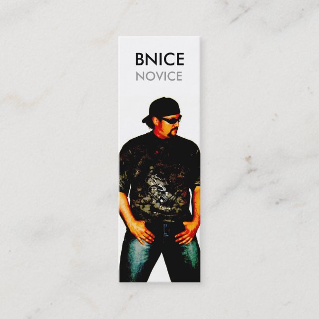VISITE MINI CARTE DE DÉBUT D'ALBUM DE NOVICE (Devant)