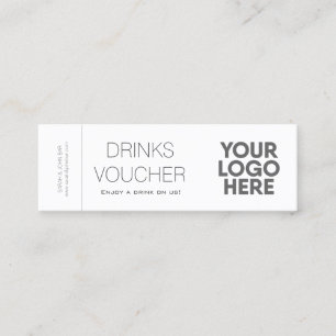 Visite Mini Carte de logo personnalisée pour l'entreprise