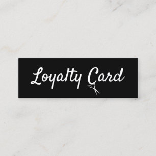 Visite Mini Carte de poinçonnage Loyauté pour liste de cheve