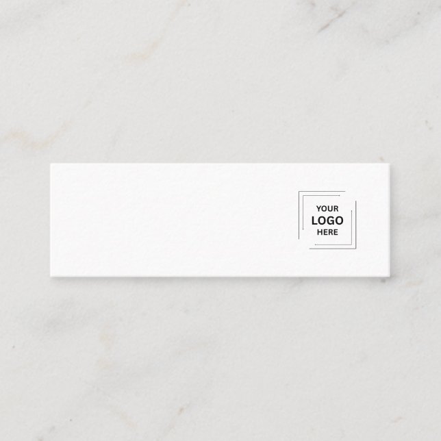 Visite Mini Carte de Présentation de Bijoux avec Boucle d'Orei (Devant)