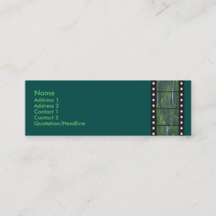 Visite Mini Carte de profil de bande de film de forêt verte