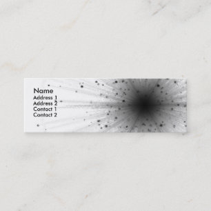 Visite Mini Carte de profil de Big Bang de geek chic