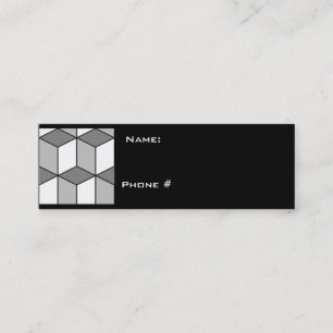 Visite Mini Carte de profil de CUBES