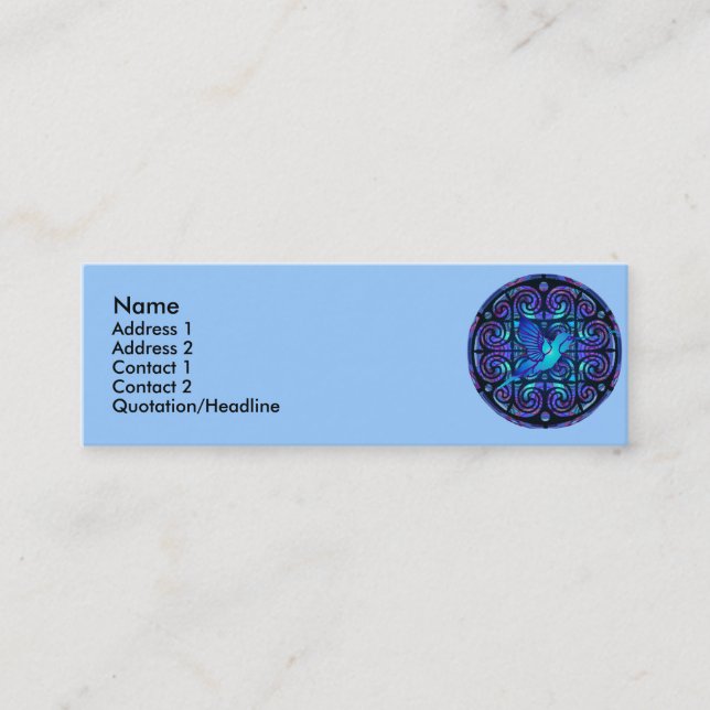 Visite Mini Carte de profil de Fiona (Devant)