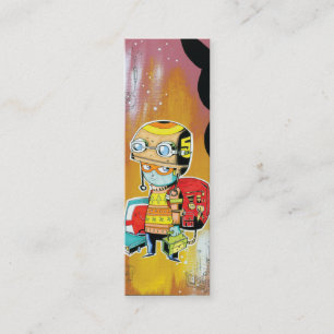 Visite Mini Carte de profil de garçon de casque