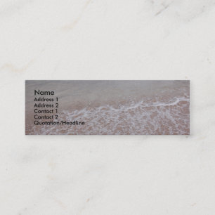 Visite Mini carte de profil de plage