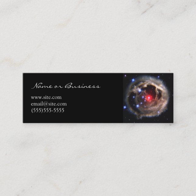 Visite Mini Carte de profil de Supergéante rouge (Devant)
