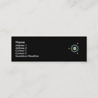 Visite Mini Carte de profil de triangle de l'espace