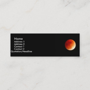 Visite Mini Carte de profil Eclipse Moon