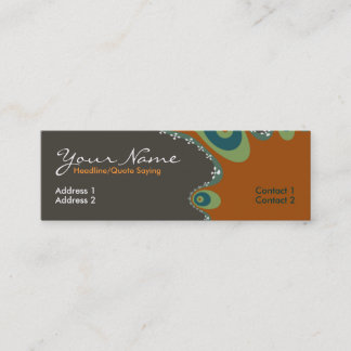 Visite Mini Carte de profil fractale de la Terre