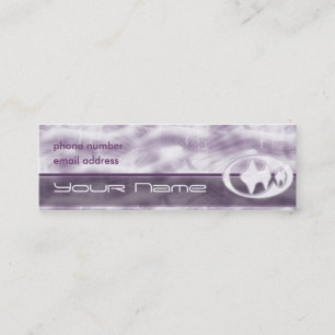 Visite Mini Carte de profil Lilac Dreams