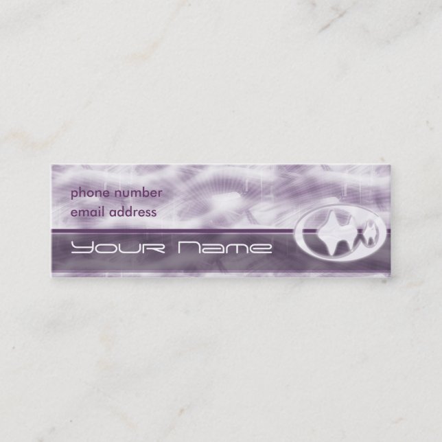 Visite Mini Carte de profil Lilac Dreams (Devant)