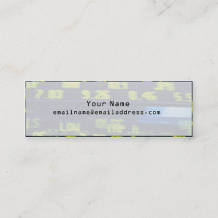 Visite Mini Carte de profil mince - NYSE