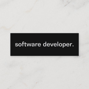 Visite Mini Carte de programmateur de logiciel