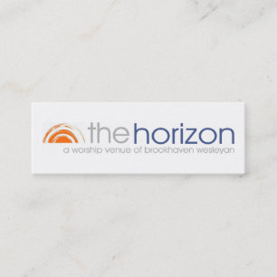 Visite Mini Carte de promo d'horizon