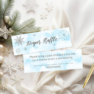Visite Mini Carte de tirage au sort de couche pour Baby Shower