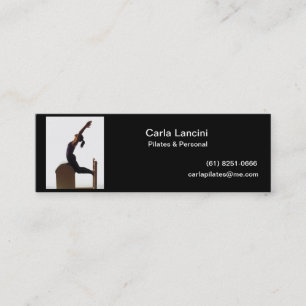 Visite Mini Carte de visites - Pilates