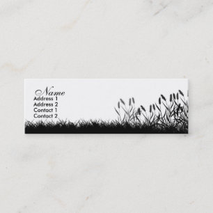 Visite Mini Carte herbeuse de profil