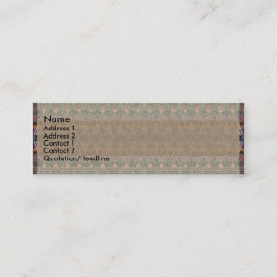 Visite Mini Carte maigre de couverture persane