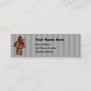 Visite Mini Carte maigre de profil de poupée de vaudou