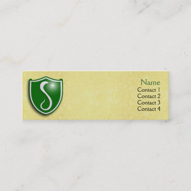 Visite Mini Chambre de la carte de profil de serpent (Devant)