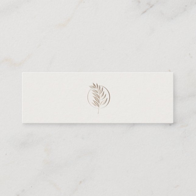 Visite Mini code qr carte de mariage de médias sociaux (Dos)