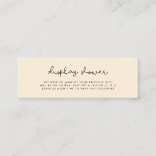 Visite Mini Joli blanc Afficher l'insertion de la carte de dou