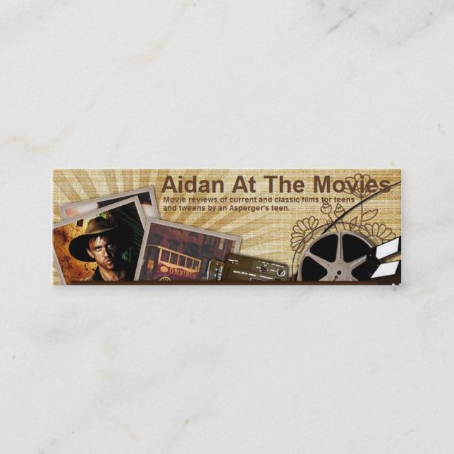 Visite Mini KRW Aidan à la carte de films (Devant)