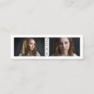 Visite Mini La dernière année de carte nominative d'obtentio