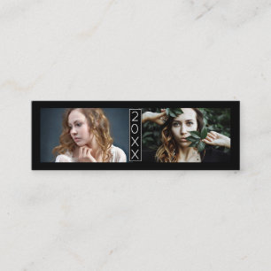 Visite Mini La dernière année de carte nominative d'obtentio